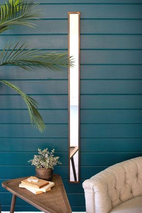 Kalalou Tall Thin Wall Mirror - 4 Wide