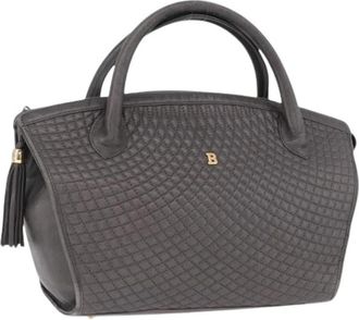 Bally Pre-owned Hand Bag - Dames - Vintage Handtas - Zwart - ONE Size - Leer - Vintage