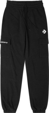 Converse (WMNS) Converse Fashion Knit Logo Cargo Jogger Asia Sizing Black 10024529-A03