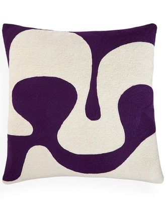 Jonathan Adler Ojai Wave Chainstitch Pillow