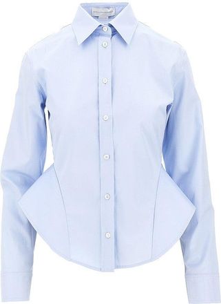 Stella McCartney Poplin basque shirt Woman 44