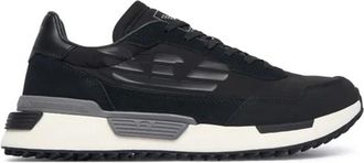 Emporio Armani Sneakers con logo - - Shoes - Uomo - Nero - 41 1/2 EU