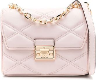 Michael Michael Kors Borsa a spalla Serena matelass&eacute; - Toni neutri