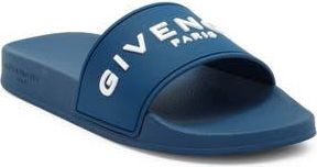 Givenchy Logo Slide Sandal in Blue at Nordstrom Rack, Size 10Us / 40Eu