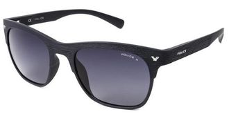 Police S1950 GAME 2 Polarized W87P Mens Sunglasses Black Size 53