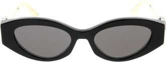 Dior Zonnebril - Dames - Zonnebrillen - Zwart - 53 MM - Accessoires