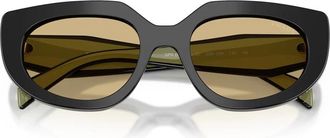 Prada Occhiali da Sole Prd 02S - Dames - Zonnebrillen - Zwart - 53 MM - Accessoires