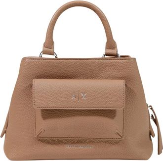 A|X Armani Exchange Tassen, Dames, Beige, ONE Size, Polyester, Nicole S Handtas