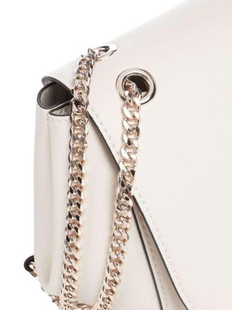 Guess Convertible Flap Crossbody Bag - White