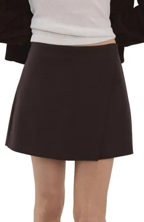 Mango Candela 2 Skort in Chocolate at Nordstrom, Size 0