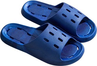 Generic Bathing Slippers Womens Quick-Drying Womens Mens Bathing Slippers with Holes Bathing Shoes Non-Slip Cloud Shoes Drain Holes Bathing Shoes Lightweight 