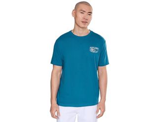 Salty Crew Big Blue Fill Short Sleeve Mens T Shirt Cast Blue : 2XL, Cotton