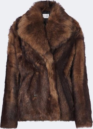 Yves Salomon Chaqueta cruzada de borrego