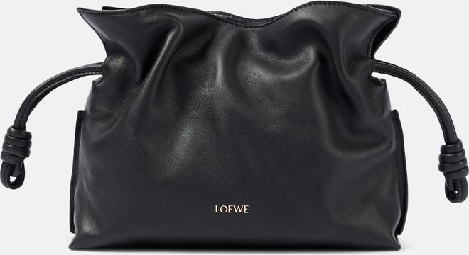 Flamenco Mini leather clutch