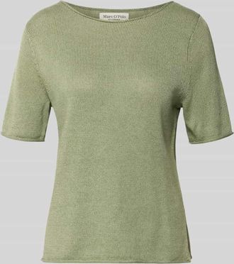 Marc O'Polo Regular Fit T-Shirt aus Baumwoll-Leinen-Mix in Hellgruen, Gr&ouml;&szlig;e XXL