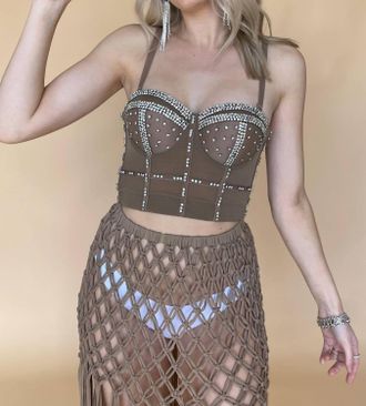 Kiwi Saint-Tropez La Cowgirl Top In Saddle