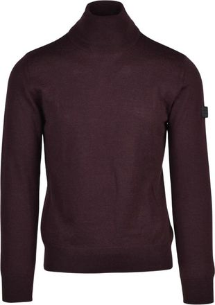 Maison Margiela Maglia Ciclista - Heren - Coltruien - Bruin - S - Wol - Truien & Vesten