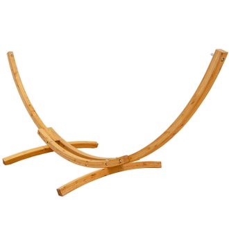 No Brand No Brand - Soporte Para Hamacas - 325 Cm Soporte Hamaca Madera Exterior Marco Amaca Jardin