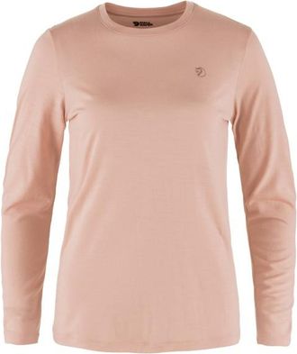 Fj&auml;llr&auml;ven Abisko Wool L/S Merinolongsleeve f&uuml;r Damen | rosa