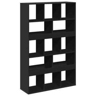 Berkfield Home Bookcase Black 100x33x156.5 cm Engineered Wood