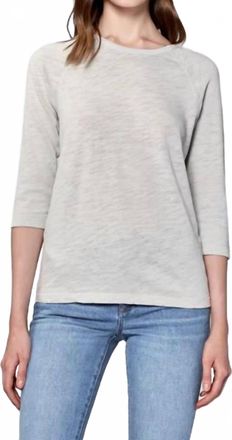 Dear John Denim Sonoma Crew Neck Tee In Dawn Blue