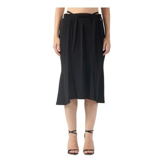Just Cavalli Gonna Svasata Jersey - - Skirts - Donna - Nero - L