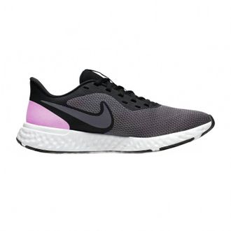 Nike Womens Revolution 5 Sneakers In Grey Pink