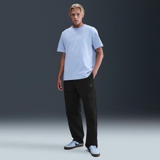 Nike Mens Nike Sportswear Club Woven Cargo Pants in Black | HV1433-010