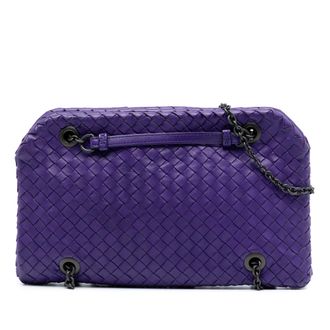 Bottega Veneta Tweedehands Nappa Intrecciato Duo Schoudertas