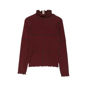 BASERANGE Donna, Top, Rosso, XS, new