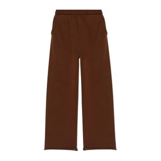 Entire studios Sweatpants, unisex, Brown, Size: XL Wide-leg sweatpants