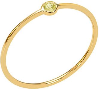 And...Paris Bague Memory Saphir Jaune Or Jaune