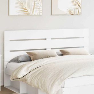 vidaXL Headboard White 100 cm Engineered Wood vidaXL