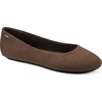 DKNY Moonira Ballet Flat in Walnut at Nordstrom, Size 7.5