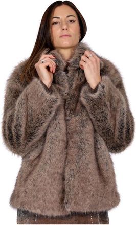 Liu Jo Dames, Jassen, Bruin, Maat: S Poliester