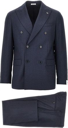 Breras Milano Novara wool tailored suit Man 46