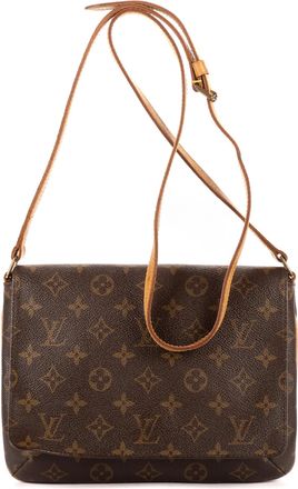 Louis Vuitton Pre-owned Womens Musette Tango Shoulder Bag - Brown - One Size