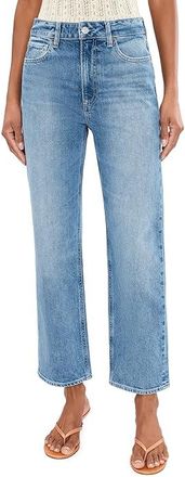 Paige Stevie Ankle Seamed Beltloops in Rivage Womens Jeans Rivage : 28 28, Cotton/Denim/Elastane