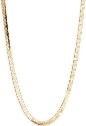 Electric Picks Python Snake Chain Necklace in Gold at Nordstrom Rack