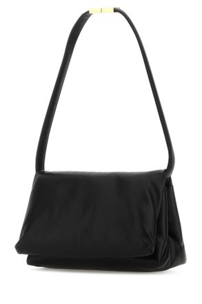 Marni Womens Black Leather Prisma Shoulder Bag Borse A Mano
