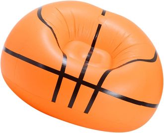 OEM Silla Sof&aacute; Inflable, Sillas Plegables Para Exterior, Sof&aacute;s Inflables, Sill&oacute;n, Colch&oacute;n Inflable, Sof&aacute; Perezoso Inflable, Sof&aacute; De Aire Port&aacute;til, Naranja