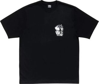 St&uuml;ssy T-shirts - Heren - T-shirts - Zwart - L - Katoen - Tops