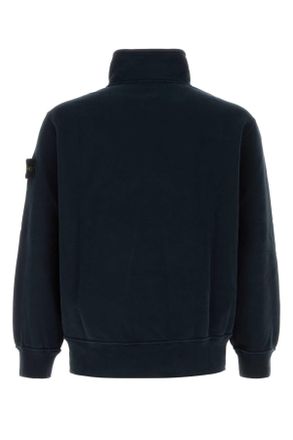 Stone Island Polo Sweatshirt - Navy