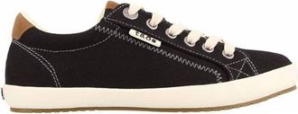 Taos Womens Starburst Shoe In Black/ Tan Wool
