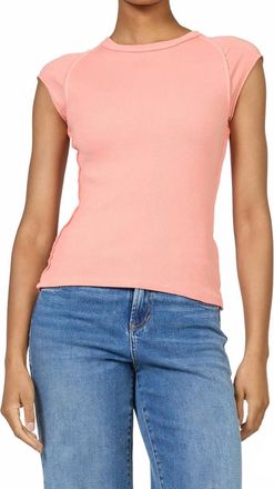 Dear John Denim Kiyomi Crew Neck Top In Terracotta