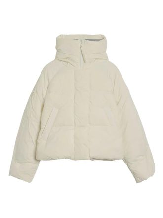 Canada Goose high-neck chilliwack puffer - women - Recycled Polyester/Down/Feather - L - White