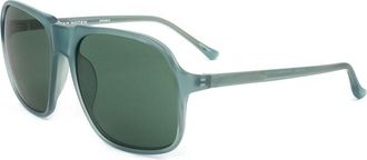 Linda Farrow DRIES VAN NOTEN DVN29 C12 Mens Sunglasses Green Size 57