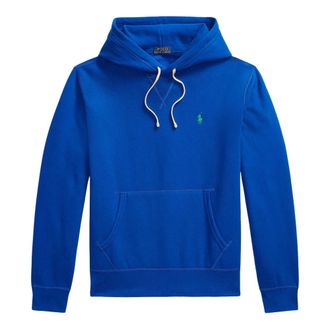 Ralph Lauren Hoodies, male, Blue, Size: XL RL Fleece Sweatshirt