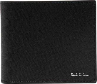 Paul Smith Signature Stripe Balloon Leather Wallet