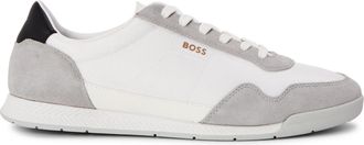HUGO BOSS Mens Titanium Sl Trainers in White - Size UK 6